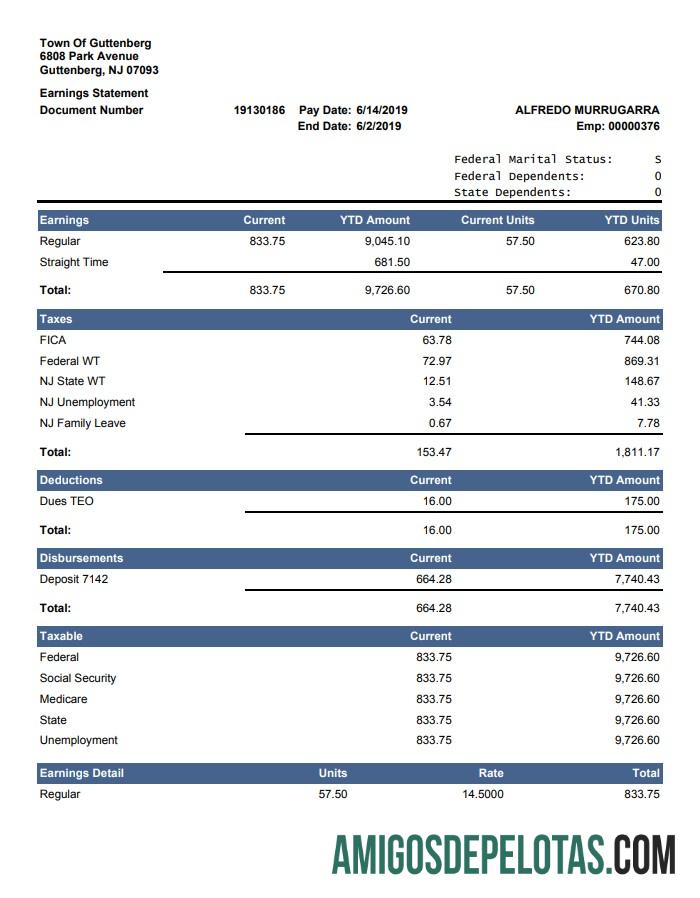 Declaração de ganhos do valor acumulado no ano atual exemplo